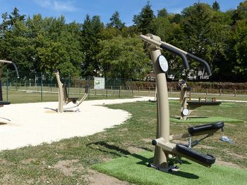 Rameur, presses, stepper, barres, banc abdominaux, air walker, twister pendulaire… 8 appareils de plein-air à Rochecorbon Rameur, presses, stepper, barres, banc abdominaux, air walker, twister pendulaire… 8 appareils de plein-air à Rochecorbon